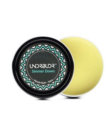UNDRBUDR Recovery Muscle Rub Post Activity Repair and Recovery with Arnica Comfrey & Essential Oils 3oz Salve