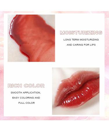 Hydrating Lip Gloss Set for Women - Plumping, Moisturizing, and Waterproof Lip Care in 4 Shades (Set A) - Buy Online on GoSupps.com