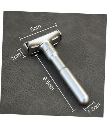 Healeved Adjustable Shaver for Men | Double-Sided Manual Facial Razor - Perfect for Precision & Comfort - Buy Online on GoSupps.com