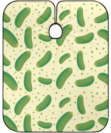 Buy Pickle Pattern Barber Cape | Adjustable Snap Hair Cutting Apron for Adults - International Shipping - Buy Online on GoSupps.com