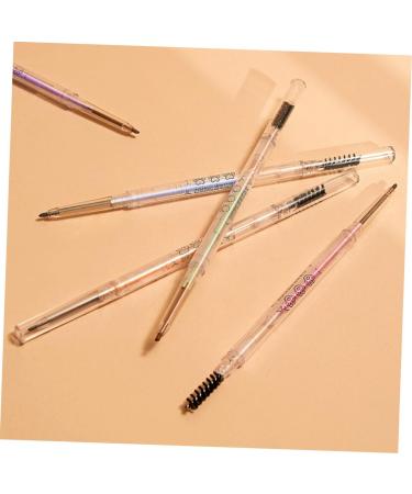 FOMIYES 5pcs with Tools Makeup Brown Double-head Pencil Anti-perspiration Pencils Eyebrow Brush Pens Eye - Buy Online on GoSupps.com