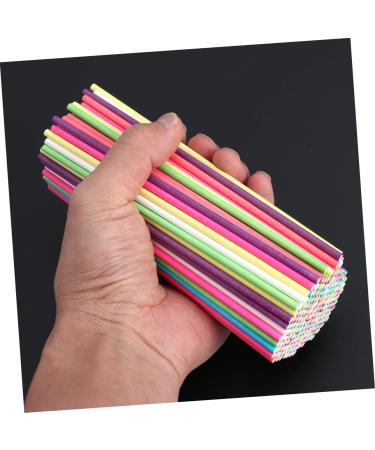 Zerodeko Paper Lollipop Sticks 200pcs Lollipop Sticks Cake Paper Sticks 15c Cake Stick Food Grade Cake Sticks - Buy Online on GoSupps.com