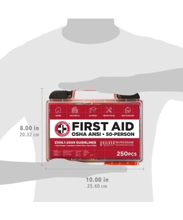 OSHA ANSI First Aid Kit - 250 Piece | Be Smart Get Prepared - Buy Online on GoSupps.com