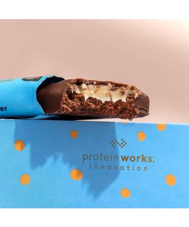 Protein Works Ridiculous Vegan Protein Bar - Award Winning, 100% Plant Based, High Protein, Wild Chocolate Peanut - 1 Bar - Buy Online on GoSupps.com