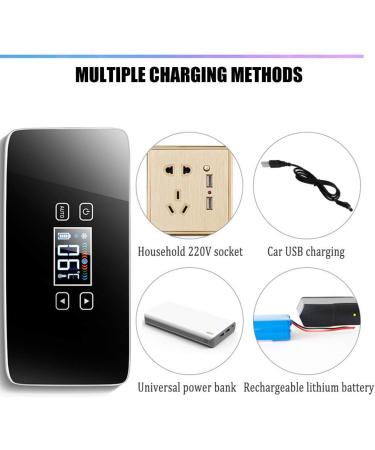Insulin Refrigerator Camp Fridge Diabetes Bag Car Home Portable Mini Refrigerator Medicine Cooler USB Charging Suitable for Camping Travel - Buy Online on GoSupps.com