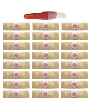 Beaupretty Foot Toe Corn and Callus Removers Sticker Self- Adhesive Feet Pad Accessories for Home Salon ( Pink)