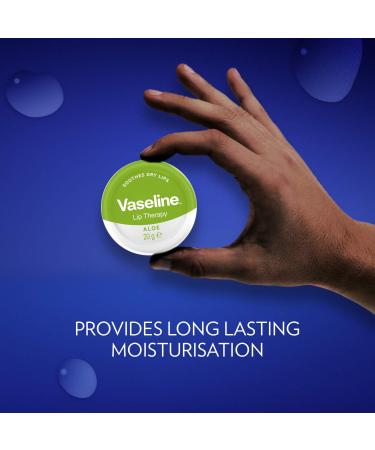 Vaseline Lip Therapy Balm - Aloe 20g | Moisturizer for Very Dry Lips - Buy Online on GoSupps.com