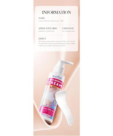 Hair Removal Cream for Women | Painless Sensitive Depilatory Cream for Body Legs & Bikini Area - Buy Online on GoSupps.com