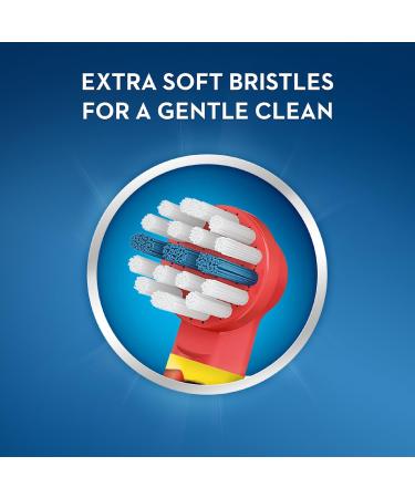 Oral-B Pro Kids Electric Toothbrush Replacement Brush Heads - Disney Star Wars 4 Pack Gentle Brushing - Buy Online on GoSupps.com