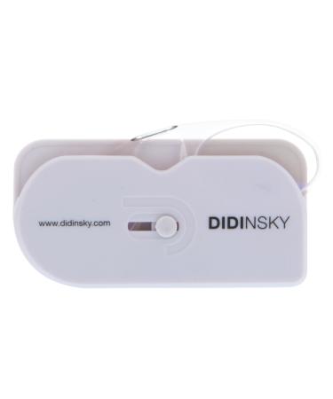 Didinsky - reading glasses for women and men |Compact light edgeless |Ideal for trips read product labels |Unisex comfortable |With adhesive strips for fastening - Orsay Snowbio 2.0 x