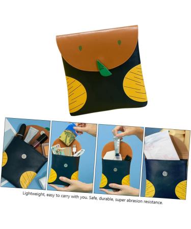 Lurrose Travel Cosmetic Storage Organizer Bag for Menstrual Pads and Tampons - Coin Purse Pouch for Women - Buy Online on GoSupps.com