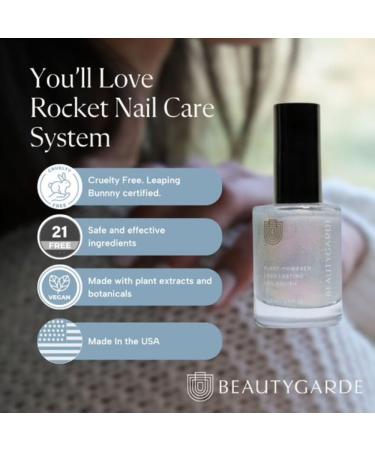 BeautyGARDE Rocket Fuel Longwear Nail Polish - Unicorn Color Strengthening Treatment Cruelty-Free Vegan 21-Free 0.5 Oz - Buy Online on GoSupps.com