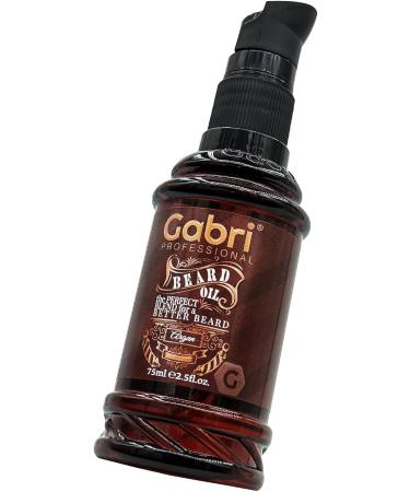Gabri Beard Oil 75ml | Beard Oil | Enriched with Nutrition | Use the Power of Care with this Premium Beard Care Oil for a Healthy and Shiny Beard - Buy Online on GoSupps.com