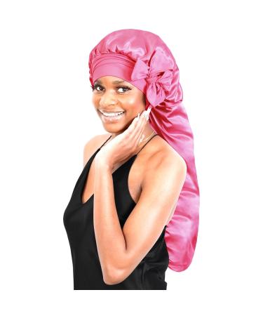 Bonnet queen satin silk sleeping cap adjustable ladies Mr. Motors Night hair care protection curler for curly long hair smooth breathable l barbierosa - Buy Online on GoSupps.com