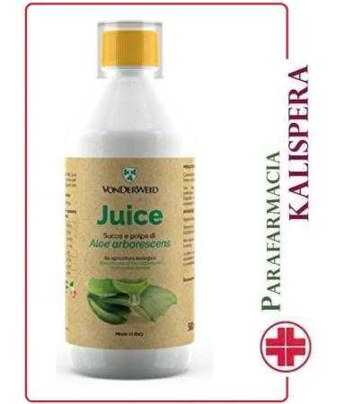 6 JUICE ALOE ARBORESCENS 500 ML ORGANIC VEGAN OK GMO FREE ALLERGEN-FREE NEW PET PACKAGING - Buy Online on GoSupps.com