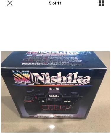 Nishika N8000 35mm Quadrascopic Stereo 3D Lenticular Camera - Capture Stunning 3D Images - Buy Online on GoSupps.com