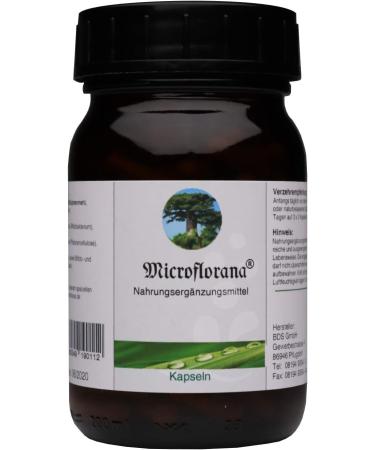 Microflorana Probiotics Capsules - Vegan Bifidobacterium & Lactobacillus - High Dose Intestinal Flora Renovation - 90 Capsules for Optimal Gut Health - Buy Online on GoSupps.com