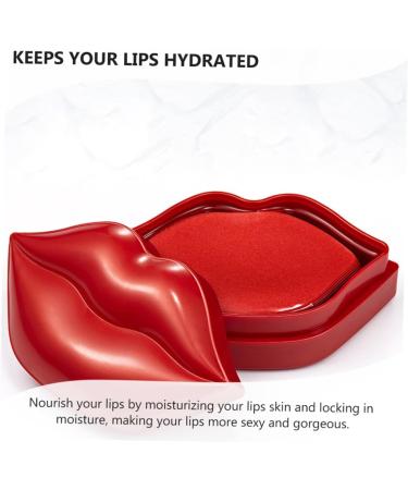 Masques Hydratants pour L vres 20 Pi ces en Gel Anti-rides Patches Soin des L vres Masque de Nuit Apaisant et Nourrissant pour Soin Quotidien - Buy Online on GoSupps.com