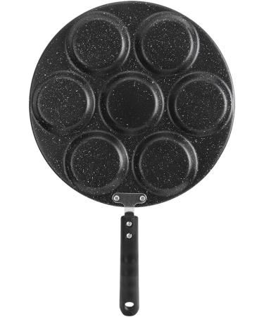 DELURA 7 Holes Frying Pan Multi Function Breakfast Pan Cooking Tools Kitchen Supplies Frying Baking Pan Cooking Pot Kitchen Utensils Cookware - Buy Online on GoSupps.com