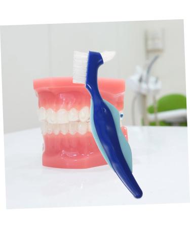 Buy Gogogme 4-Piece Travel Toothbrush Set for Dentures & Braces - Prothesis Cleaning Tools | International Shipping Available - Buy Online on GoSupps.com