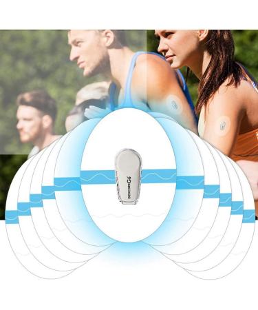 Nudiuhis 50pcs Freestyle Adhesive Patches | Clear Waterproof Sensor Protectors | Transparent Covers for Effective Health Management - Buy Online on GoSupps.com