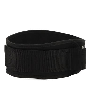 Lumbar Waist Support Belt Adjustable Fade Resistant Lumbar Support Belt Rotating Ring Buckle Reverse Stretch Reinforced Metal Buckle for Sports (L) L L
