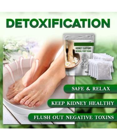 Detoxpro Kidney Support Herbal Foot Soak Set - 10pc Kidney Support Herbal Foot Soak (1bag*10pcs) - Buy Online on GoSupps.com
