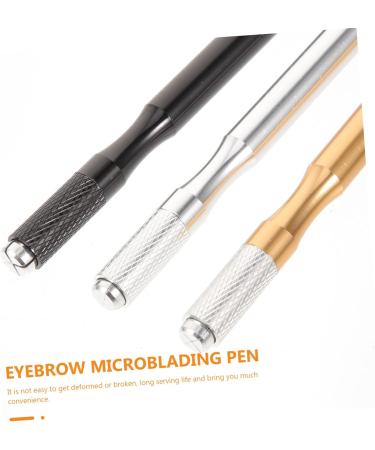 NOLITOY 3pcs Eyebrow Pencil Eyebrow Pen Eyebrow Accessory Compact Microblading Pen Bracket Make up - Buy Online on GoSupps.com
