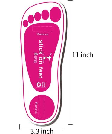 120 Pairs(240feets Total) Disposable Pink Sticky feet - Buy Online on GoSupps.com