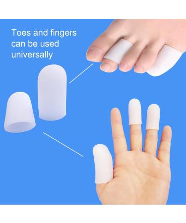 Galand Toe Wound Protector - Elastic White Cover for Missing/Ingrown Toenails - Foot Relief Solution - Buy Online on GoSupps.com