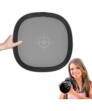 FOTOCREAT 12x12 Inch Gray/White Balance Card for Precise Color Calibration - Portable 18% Gray Reference Reflector Grey Card with Carry Bag - Buy Online on GoSupps.com
