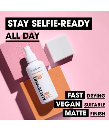 Collection Cosmetics Primed and Ready Fixing Spray Matte - Setting Spray for Long-Lasting Matte Finish - Buy Online on GoSupps.com
