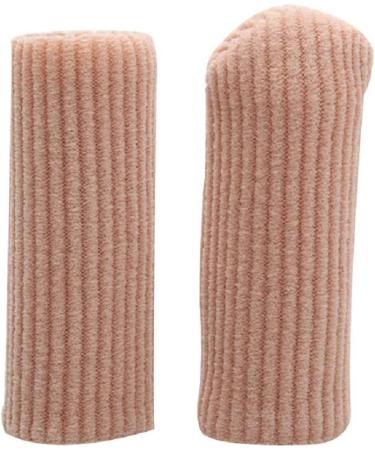 Sturdyfoot Gel Tubular Toe Caps - Pain Relief for Bubbles Chicken Eyes Athlete's Foot & Blisters | 2-Piece Bandage Set - Buy Online on GoSupps.com