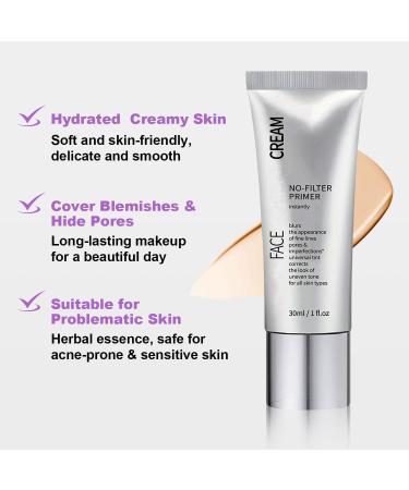 Instant Tightener Face Primer - No-Filter Blurring Makeup & Wrinkle Reducing Skin Cream | International Shipping - Buy Online on GoSupps.com