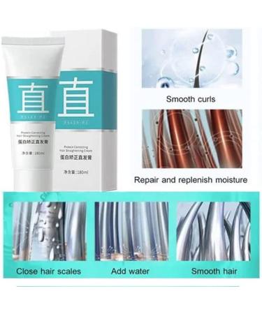 Protein Correcting Smoothing Cream Correcting Smoothing Cream Silk & Gloss Smoothing Cream Maigoole Smoothing Cream for Curly Hair (1 PCS) - Buy Online on GoSupps.com