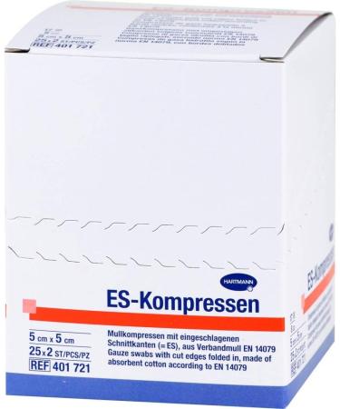 Buy ES Compressed Sterile 5x5 cm - 8 Times CPC | International Shipping Available - Buy Online on GoSupps.com