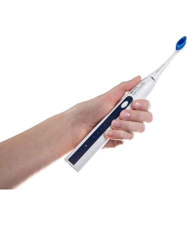 PRO-SYS VarioSonic Electric Toothbrush Starter Kit | Rechargeable & ADA Accepted | Smart Sonic Toothbrush with Timer | 2 Replacement Brush Heads | 5 Speeds - Buy Online on GoSupps.com