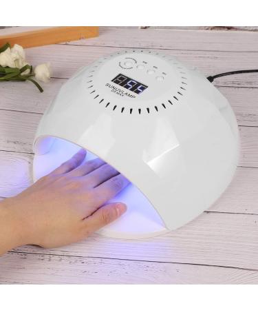 WCHIUOE 120W UV LED Nail Lamp - Fast-Drying Gel Polish Dryer & Manicure Tool | EU Standard Nail Art Light - Buy Online on GoSupps.com