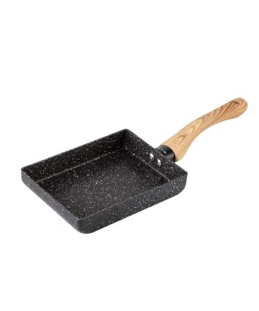 VIDOJI Pan Practical Non-Stick Tamagoyaki Omelette Frying Pan Meat Pie Pancake Frying Pan Pots Kitchen Cookwares for Household Breakfast