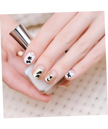 Ipetboom 1 Box Nail Jewelry Drill Nail Rhinestones Manicure Tools Sticker for Nail Ab Diamonds for Nails Rhinestones Nail Coloring Dyeing Nail Gemstones Love Plastic Nail Stickers 13X5X1cm Black - Buy Online on GoSupps.com