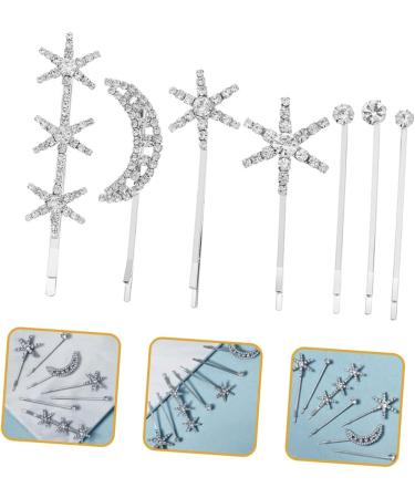 FRCOLOR Womens Hair Clips 1 Set Fringe Bobby Pin Hair Barrettes for Girls Goody Hair Clips for Women Hair Barrettes for Women Rhinestone Barrettes Hair Accessories The Side Headgear Alloy - Buy Online on GoSupps.com