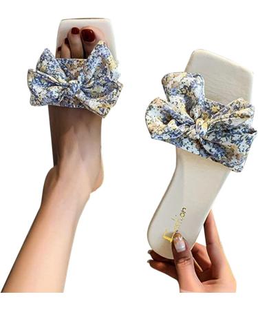 Shop HSYHKDSY Women's Summer Flat Sandals - Glitter Elegant Casual Comfort - Blue Size 5.5 UK - Buy Online on GoSupps.com