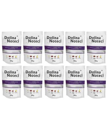 Dolina Noteci Premium wet food for dogs Rabbit with cranberries Gluten free 10 x 500g