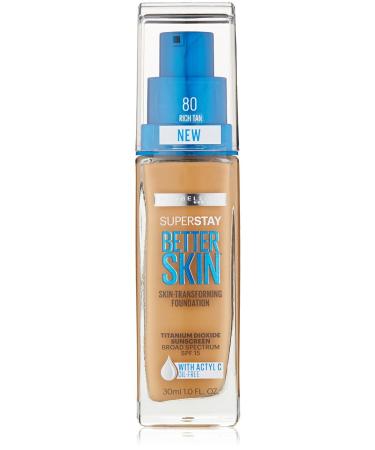 Maybelline Superstay Better Skin Foundation - Rich Tan (Pack of 2)
