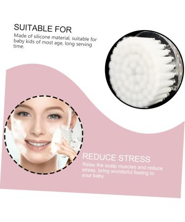 Mikinona Cleansing Brush Face Wash Brush Manual Face Brush Plastic Cleaner Facial Scrubber for Face Exfoliating Nose Face Scrub Brush Durable Face Brush Creative Face Brush Multifunction Pp - Buy Online on GoSupps.com