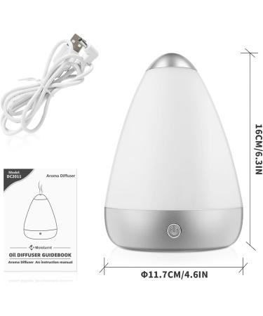 Mini Aroma Diffuser - 100ml USB Humidifier for Essential Oils | 7 Colors Night Light | Perfect for Bedroom & Office | Aromatherapy Fragrance Lamp - Buy Online on GoSupps.com