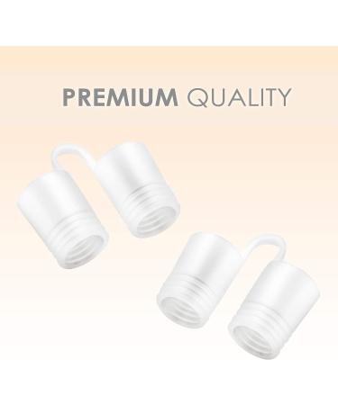 Nose Vent Sinus Relief Dilator (12 Pack Small Size) Soft Silicone Vents for Snoring - Reusable Nasal Snoring Solution by Mobi Lock - Buy Online on GoSupps.com