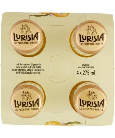 Lurisia LIMONATA con stratto delle tre flourishes del limone LEMONADE with extract of the three lemon flowers 24 x 275 ml - Buy Online on GoSupps.com