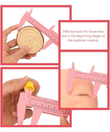R gle de Mesure Sourcils Plastique Calibre Portable Outil Pr cis pour Tracer et Restructurer Sourcils D butants - Buy Online on GoSupps.com