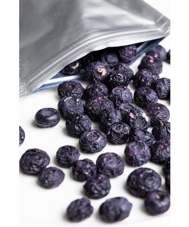 VFD Freeze-Dried Whole Blueberries BULK SIZE 1LB Premium Quality - Canada Grade A - No Sugar Added - No Preservatives - Naturally Sweet - Fruit Snack - Buy Online on GoSupps.com